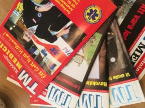 Tidningen TM Räddningsmedicin gavs ut av Svenska Räddning- och Akutvårdsgruppen (SRAG) 